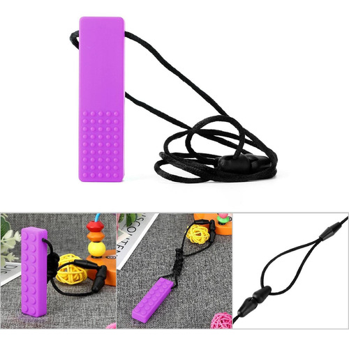 Tebru 5 Colores Orales Masticables Sensoriales, Collar De Mo
