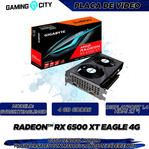Imagen 6 de 7 de Pc Armada Gamer Intel I3 10100f 16gb Radeon Rx6500xt Cuotas