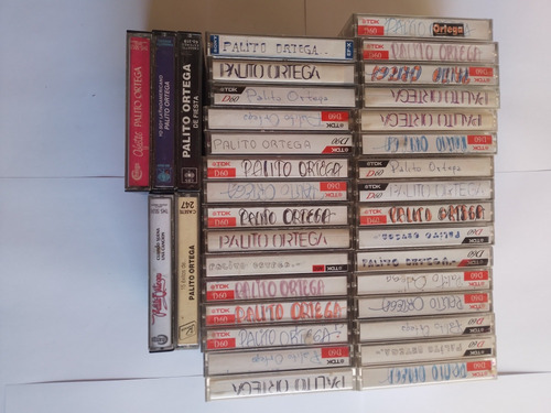 Cassettes De Audio : Coleccion Completa De Palito Ortega (Usado)