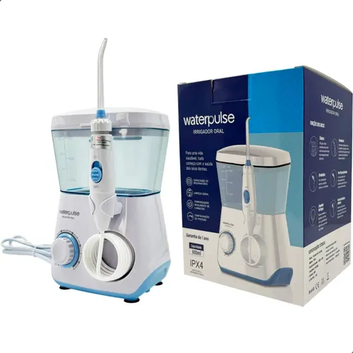 Waterpulse Flosser Irrigador Oral Dental WP62- Elétrico Bocal Jat...