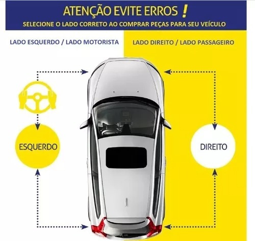 Seta Paralama Lado Esquerdo - Honda Civic 2017 Ao 2020 (g10)