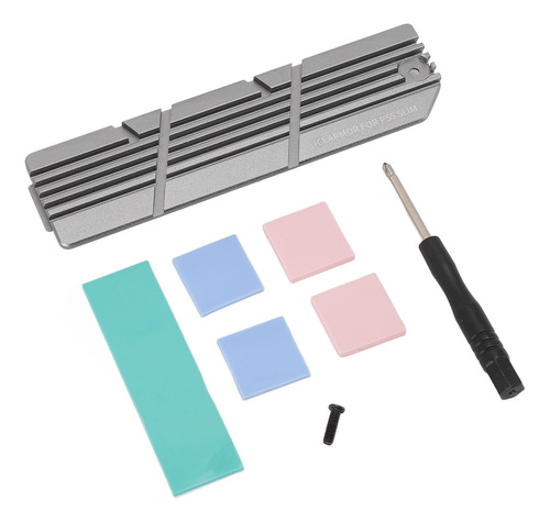 Funda De Disipador De Calor Ssd Delgada 2 En 1 Para Disipado