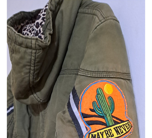 Campera Verde Tipo Militar (Usado)
