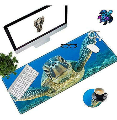 Mousepad Xl Tortuga Mar.