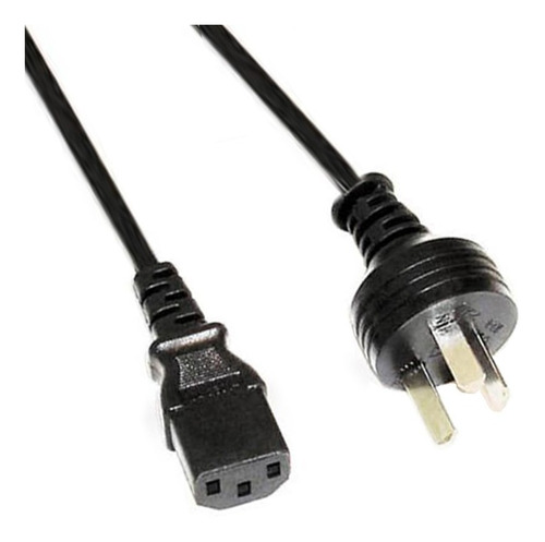 Cable Alimentación Interlock 220v Para Pc Bafle Consola 
