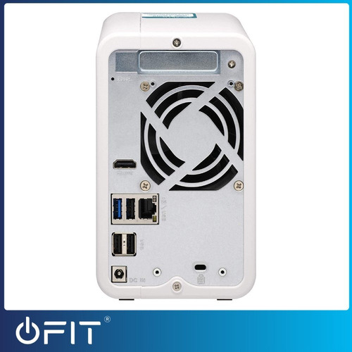 Imagen 3 de 6 de Almacenamiento Storage 2 Bahías Qnap 2.0ghz 4gb