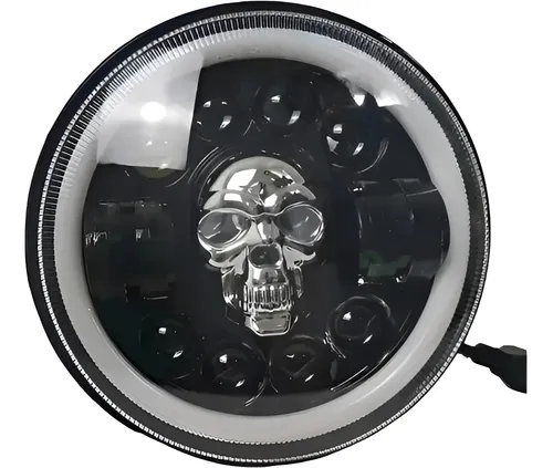 Pegatina 3D Calavera Para Coche | Calcomanía Reflectante E Impermeable De Halloween | Sticker De Cráneo Para Decoración