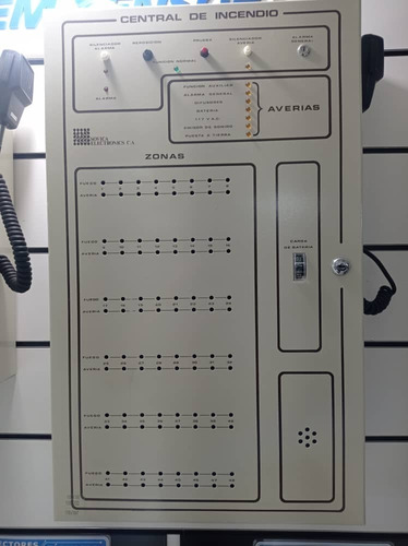 Central De Incendios Modelo Az-255 Marca Sovica Ofertas