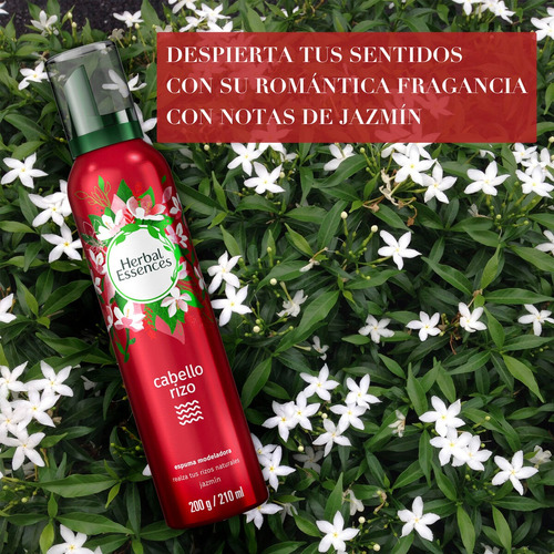 Espuma Modeladora Para Cabello Rizo De 200ml Herbal Essences