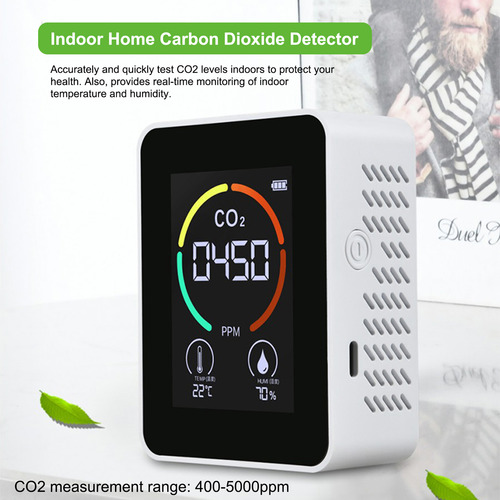 Detector De Aire Co2, Detector De Dióxido De Carbono, Temper