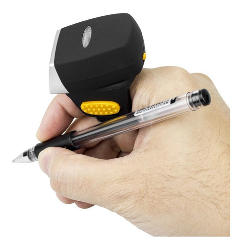 Imagen 4 de 8 de Mini Lector Código Barra Escáner Portátil Dedo Bluetooth R3l