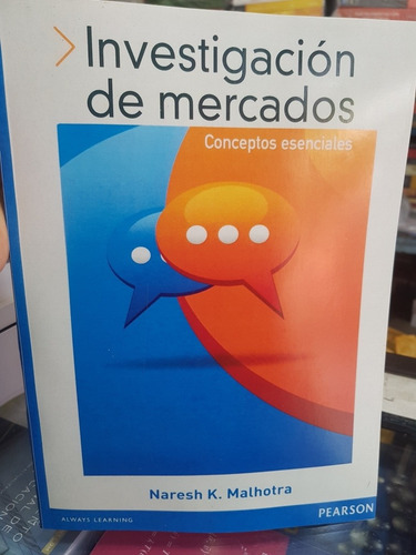 Libro Investigación De Mercados, Conceptos Malhotra