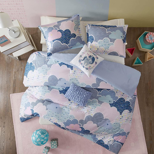 Urban Habitat Juego De Edredón Para Niños, Estampado Vibrant