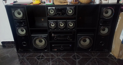 Home Theater Sony Muteki 6.2 Excelente Estado Negro