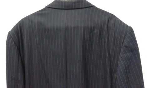 Blazer Social Lã Fria Risca De Giz Executivo Alfaiate 52