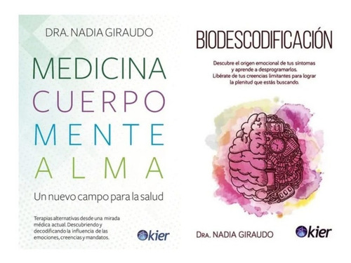 Lote X 2 Libros Giraudo - Biodescodificacion + Medicina