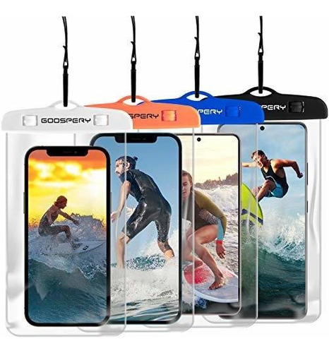 Paquete De 4   Funda Impermeable Universal Teléfono Mã...