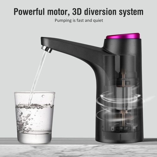 Dispenser De Agua Usb Con Base Para Cualquier Bidón