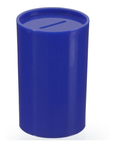 Imagem 1 de 1 de Cofrinho Lembrancinha De Plástico - Azul Royal- 01 Unidade -