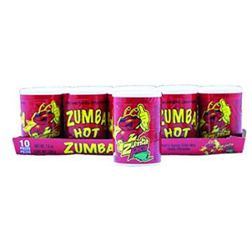 Zumba Hot N Spicy, 10 Count (sugar Candy - Ethnic)