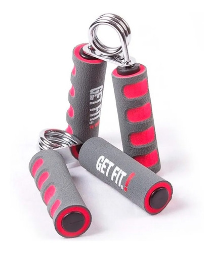 Imagen 2 de 6 de Par Hand Grips Neoprene Alcolchados Manoplas Manos Fitness