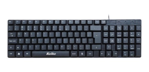 Imagen 1 de 2 de Teclado gamer Kolke Standard KET-1413