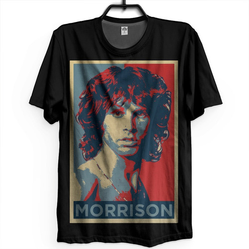 Camiseta Jim Morrison The Doors Jimmy Hendrix Rock Clássico