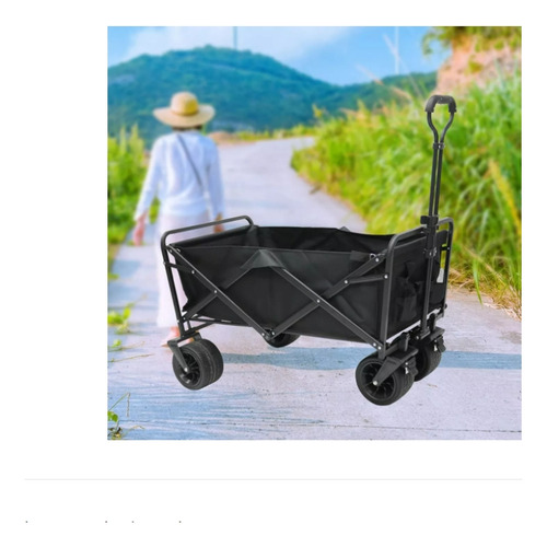 Carrito Para Compras Plegable Ideal Para Camping 8 Pulgadas