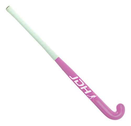 Palo De Hockey Jdh X40 Madera Junior Adulto Principiantes Color Rosa Blanco 457 Talle 36