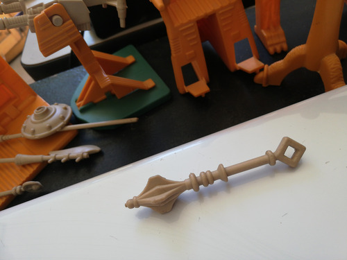 Motu Mazo De Castillo Grayskull Arma 1981 Heman Vintage (Usado)