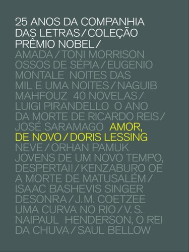 Amor De Novo, De Lessing, Doris. Editora Companhia Das Letras, Capa Mole Em Português