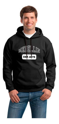 Buzo Hoodie Capota Algod Medellin Colombia Recuerdo - Regalo