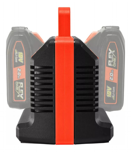 Cargador De Batería Doble 4amp Flexone 50/60 Hz 220v