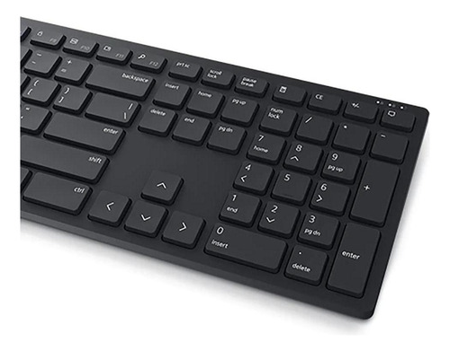 Kit Teclado E Mouse Dell Km5221w Wireless Preto