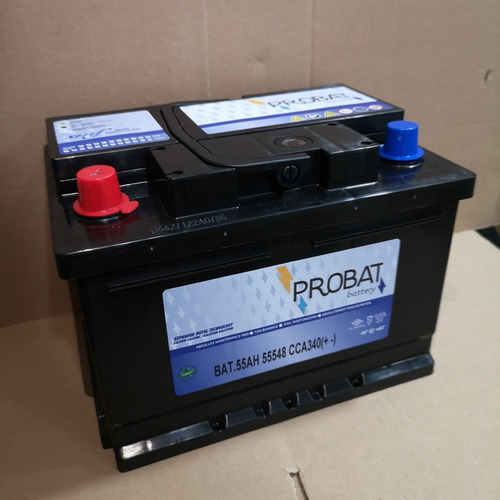 Batería Auto 12v Probat 55 Amp. (+ -) Envió Gratis Rm