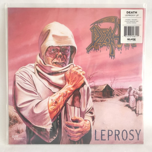 Death Leprosy Butterfly Splatter Edition Vinilo Nuevo