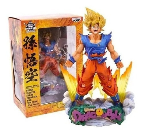 Banpresto- Dragon Ball Z Super Master Star Diorama-the Brush