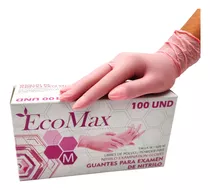 Comprar Guantes De Nitrilo Rosados. Caja X 100 Unds.