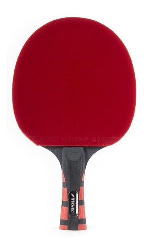 Raqueta De Ping Pong Stiga Evolution  Negra Y Roja Fl (cónca