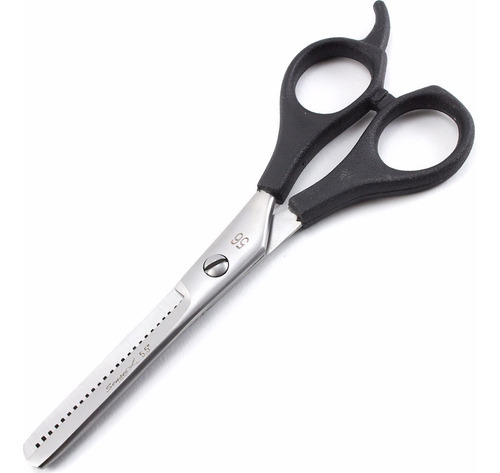 Kit Academia Tijeras Corte + Pulir + Navaja + Capa + Accesor