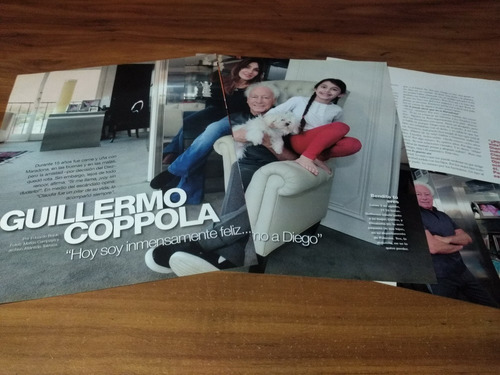 (p247) Guillermo Coppola * Clippings Revista 3 Pgs * 2015