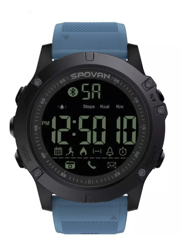 Relogio Masculino Vibe 3 Spovan Bluetooth Inteligente