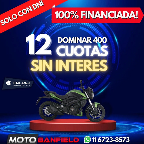 Imagen 14 de 15 de Bajaj Dominar 400 0km 2022 Cuotas Sin Interes - Motobanfield