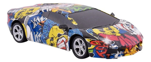 Auto Convencional Graffiti Control Remoto Car 1:20