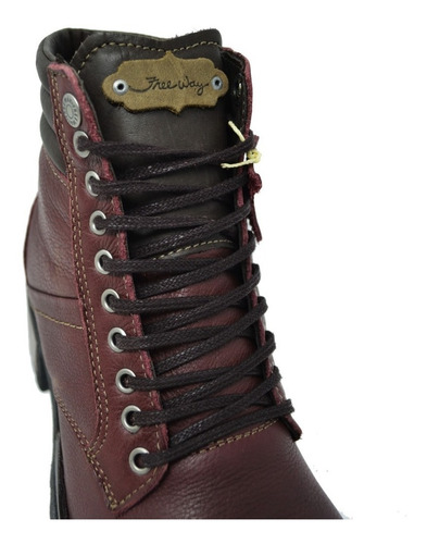 bota coturno feminino freeway