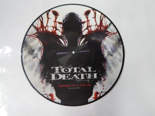 Total Death Lp Vinil Inmerso En La Sangre Transmetal  Dist0