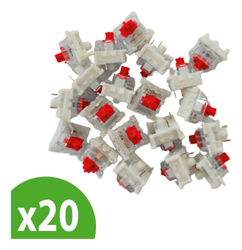 Set De Switches Outemu Para Teclado Mecanico (kit X20 Unid)