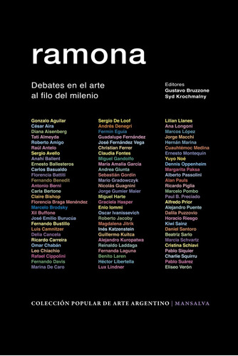 Ramona. Debates En El Arte Al Filo Del Milenio - Aa.vv., Aut
