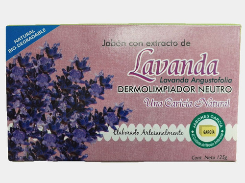 10pz Jabon Lavanda Natural Frescura Biodegradable Vegano