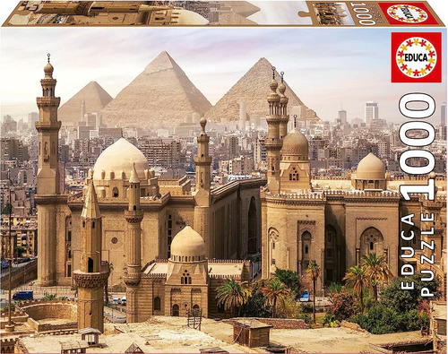Pirámides El Cairo Egipto Rompecabezas 1000 Piezas Educa